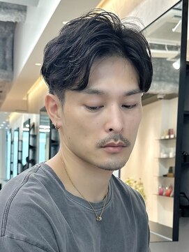 アビーファイブ(ABBEY 5) アップバングニュアンスパーマメンズパーマメンズパーマmen's