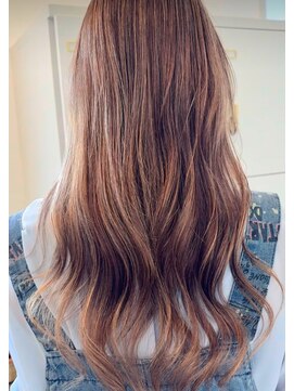 白髪ぼかし × ナチュラルハイライト