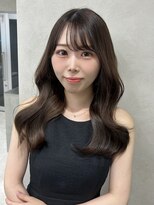 ロンド マーレ 天神大名店(Lond mare) ミディアムレイヤー/似合わせカット/大人ガーリー/ダークアッ