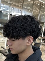 フィフスパーク(fifth PARK)&nbsp;渋谷波巻きツイストスパイラル色気無造作マッシュメンズパーマ