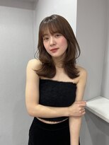 ボタン シブヤ(VOTAN SHIBUYA)&nbsp;オリーブブラウン/レイヤーカット/透明感カラー/韓国ヘア