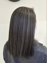 アッシュ 二俣川南口店(Ash)&nbsp;◆20代30代40代/セミロング/コントラストハイライト/グレー