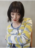 ミニボブ/切りっぱなし/ボブ/縮毛矯正/タッセルボブ