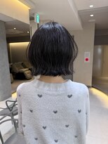 サンド 池袋 2nd(sand) 軽やかなナチュラルくびれボブ