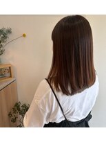 モウ(MO)&nbsp;美髪ストレート×透明感カラー
