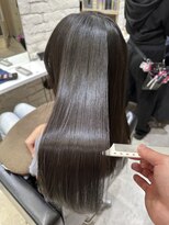 フリーラ 横浜(freera)&nbsp;髪質改善サラサラプレミアム大人ガーリー韓国ロングAライン横浜