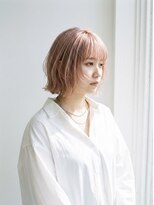 ネオヘアー 東三国(Neo hair)&nbsp;【東三国/新大阪】ピンクベージュボブ