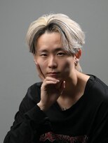 ブラック(BLACK)&nbsp;センターパート