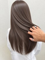 ラグナ 渋谷(LAGUNA) 艶髪ミルクティーモカグレージュ×美髪ロング/ケアブリーチ