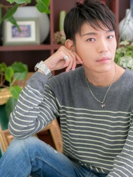 カバーヘア ブリス 川口(COVER HAIR bliss) *COVER HAIR*シックに決める！ナチュラルツーブロックa