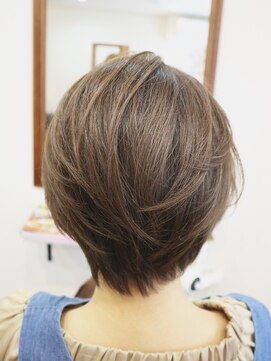 ヘアサロンボーテ(Beaute) ショートボブ×アッシュブラウン