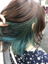 ビヨンドイー(beyond E)&nbsp;エメラルドターコイズインナーカラー