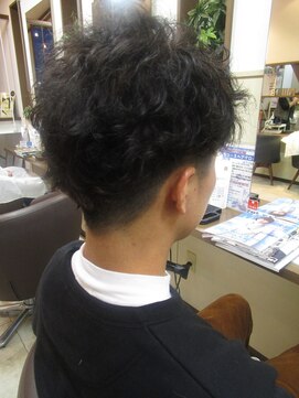 コアフィールフィス(COIFFURE fils) 【見附・今町】ランダム無造作パーマ×マッシュ
