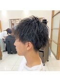 無造作ウェットスタイル
