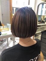 ロンドアベニール 北千住(Lond avenir)&nbsp;お手入れ簡単ノーブローでまとまるボブ☆ 西田大樹