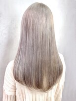 アイティー バイ アルバム 浦和店(IT by ALBUM) ホワイトグレージュ_ココアブラウンフリンジウェーブ_ba295262