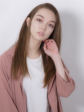 トニーアンドガイ 原宿店(TONI & GUY) 大人ベージュ×ナチュラルロング