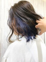 ヴァン カウンシル 川中島店(VAN COUNCIL) インナーカラー ブルー/20代30代40代50代60代