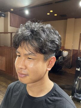 カットスペース キャロル(CUT SPACE CAROL) 緩パンツーブロ