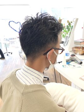 ヘッズ 本八幡店(HEADS) MEN'S HAIR  センターパート　サイドパート　韓国マッシュ