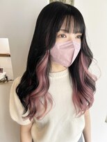 トロニー(TLONY)&nbsp;エクステロング　ピンクインナーカラー　style/miaki