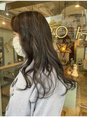 グレージュハイライト