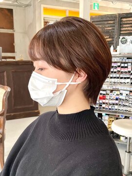 プライベートサロン キッテ(private salon kitte.) サイドバング可愛い丸みショート