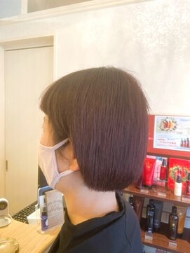 リアナ ヘアーアトリエ(LIANA Hair Atelier) ナチュラルボブ[白髪染め/白髪ぼかし/髪質改善/小顔カット]