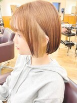 アルバ ヘアリゾート(ALBA)&nbsp;【ALBA】インナーカラーボブ　★☆