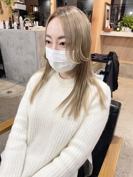 キルム(Qilm) ワイドバング×ロングヘア