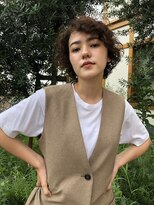 ベンジー 北上店(benji)&nbsp;脱白髪染め×ショートボブ20代30代40代 3