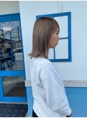 似合わせカットメルティカラー着物フェミニンロング