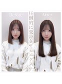 大変身、エクステで作るセミロングスタイル!20代