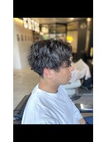 フランクスバーバーリザーブ 人形町店(FRANK’S BARBER RESERVE) ツーブロックソフトスパイラル