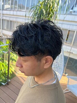 ディフィーノ 青山(DIFINO) 【DIFINO 青山】メンズ/ツーブロックニュアンスショート