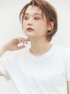 ブレンアネックスバイドット(BLEN ANNEX by.dot) 前髪/マチルダボブ/ピンクベージュ/インナーグレージュ[町田駅]