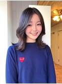韓国ミディアムレイヤーカット