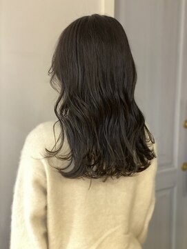 ヘアオーブロジック(HAIR orb LOGIC) おさまり重視ロング　暗髪