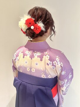 綾橘 卒業式　ヘアセット＆袴着付　［所沢］