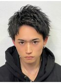 アップバングショート