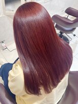 ユー イケブクロ(u Ikebukuro)&nbsp;秋冬カラー/ブリーチ/ブリーチなし/暖色カラー/レッドチェリー