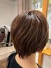 [2回目限定]　カット＋白髪ぼかしハイライト＋カラー(1プロセス)