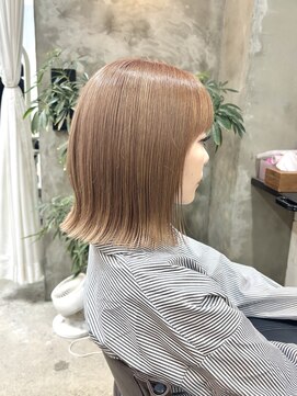 エトネ ヘアーサロン 仙台駅前(eTONe hair salon) 王道☆切りっぱなしボブ　外はねボブ