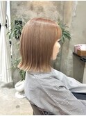 王道☆切りっぱなしボブ 外はねボブ