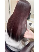 レーブバイファースト(reve by first) レイヤーカット×エンドカラー
