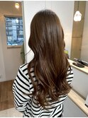 桑名ロングレイヤーカットハッシュカット透明感カラー重めロング