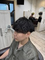 カイノオム 梅田(KAINO HOMME) 波巻きマッシュ