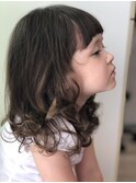 カット＋カラーでちょっぴりお姉さんスタイル♪