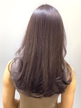 バランス 原宿 表参道(balance) 【髪質改善】ラベンダーグレージュ×つるりんちょカラー