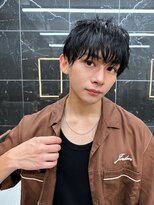 サイン メンズ 渋谷(SIGN men's)&nbsp;フェザーパーマ/ニュアンスパーマ/センターパート/カルマヘア